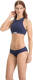 Puma crop bikinitop donkerblauw