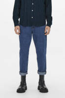ONLY & SONS tapered fit jeans ONSAVI 1420 blue denim
