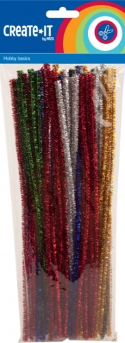 Haza Original chenille draad Create It Glitter 50 stuks