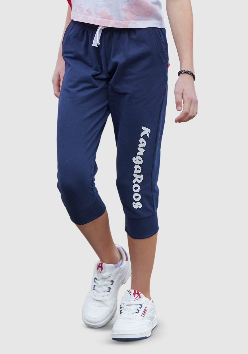 Kangaroos 3/4-sweatbroek met logoprint