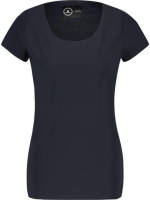 Jane Lushka basic T-shirt Sara van travelstof donkerblauw