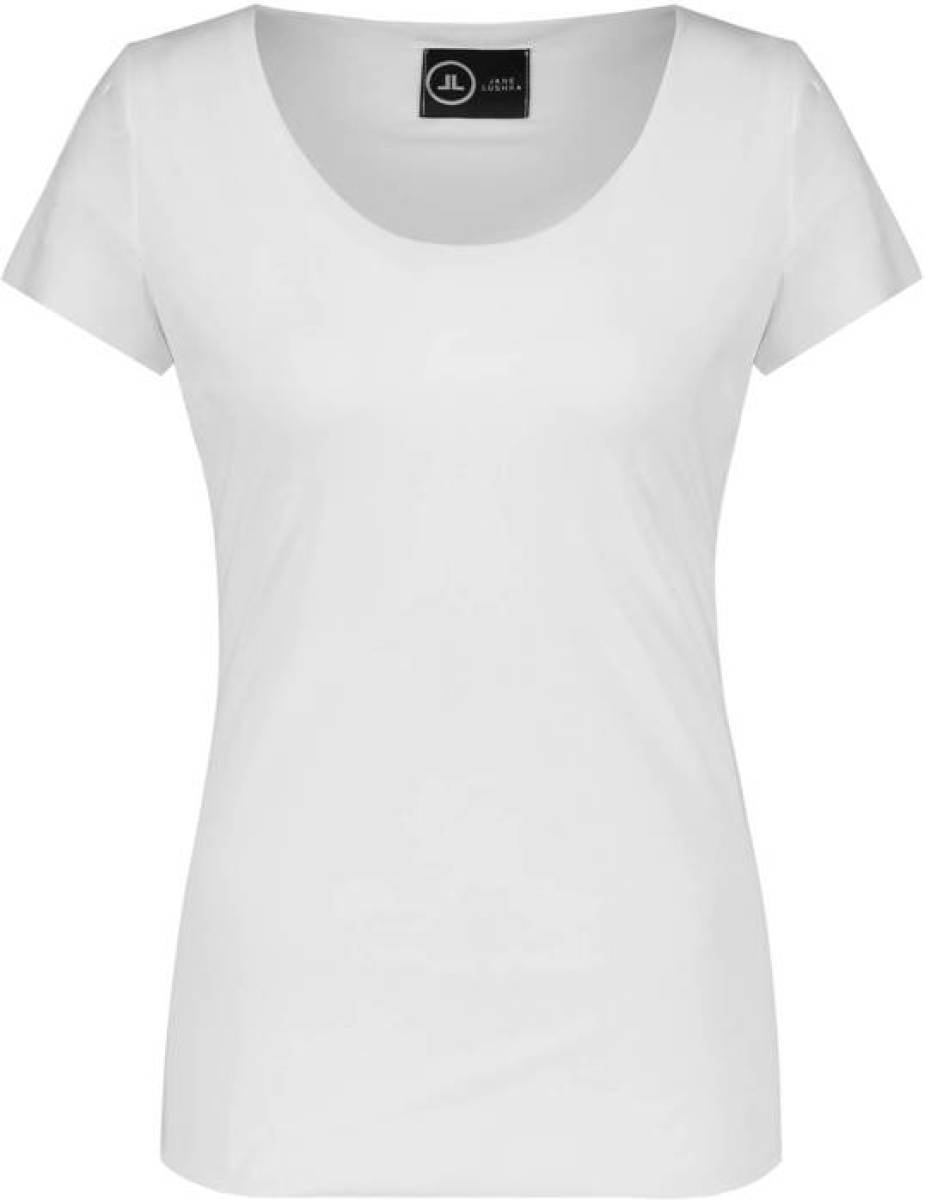 Jane Lushka basic T-shirt Sara van travelstof wit