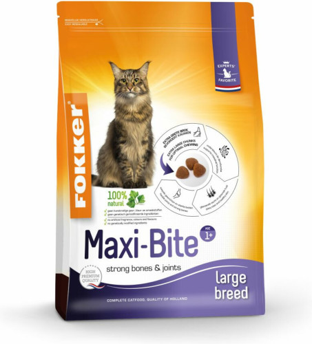 3x Fokker Maxi-Bite Large Breed 2,5 kg