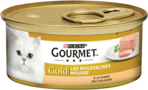 Gourmet Gold Mousse Kalkoen 85 gr