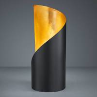 Reality Leuchten Tafellamp Frank - zwart en goud