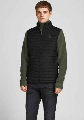 Jack & Jones ESSENTIALS bodywarmer JJEMULTI black