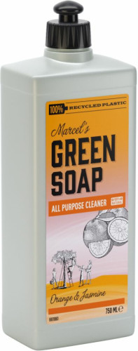 6x Marcel's Green Soap Allesreiniger Sinaansappel&Jasmijn 750 ml