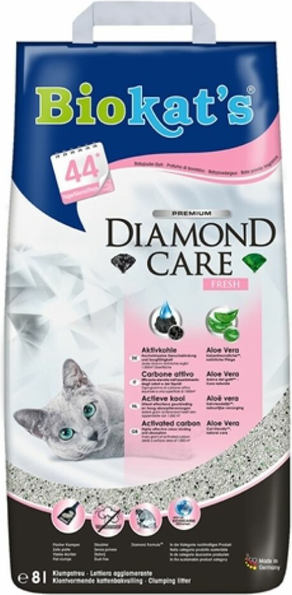 Biokat's Kattenbakvulling Diamond Care Fresh 8 liter