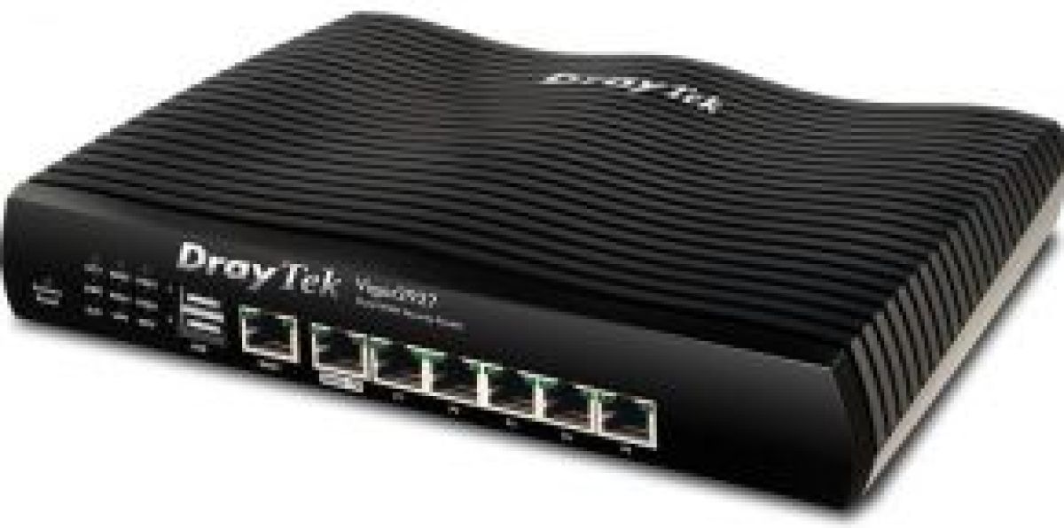 Draytek Vigor 2927 bedrade router Gigabit Ethernet Zwart