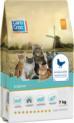 CaroCroc Indoor 29/14 Kattenvoer 7 kg