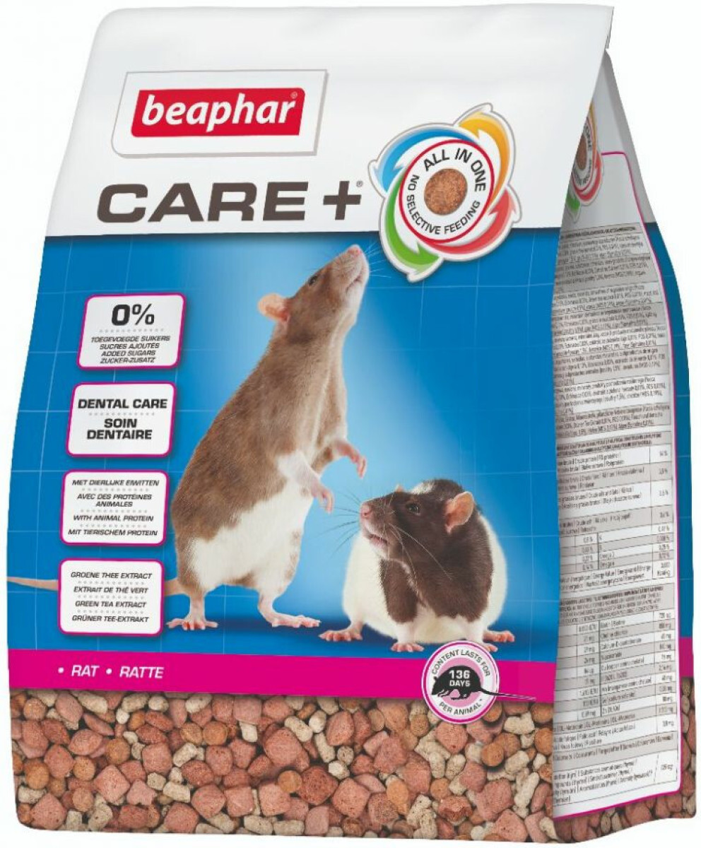 Beaphar Care+ Rattenvoer 1,5 kg