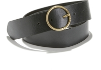 Levi's leren riem Athena zwart