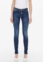 Only push-up skinny jeans ONLPUSH dark blue denim