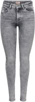 Only skinny jeans ONLBLUSH light grey denim
