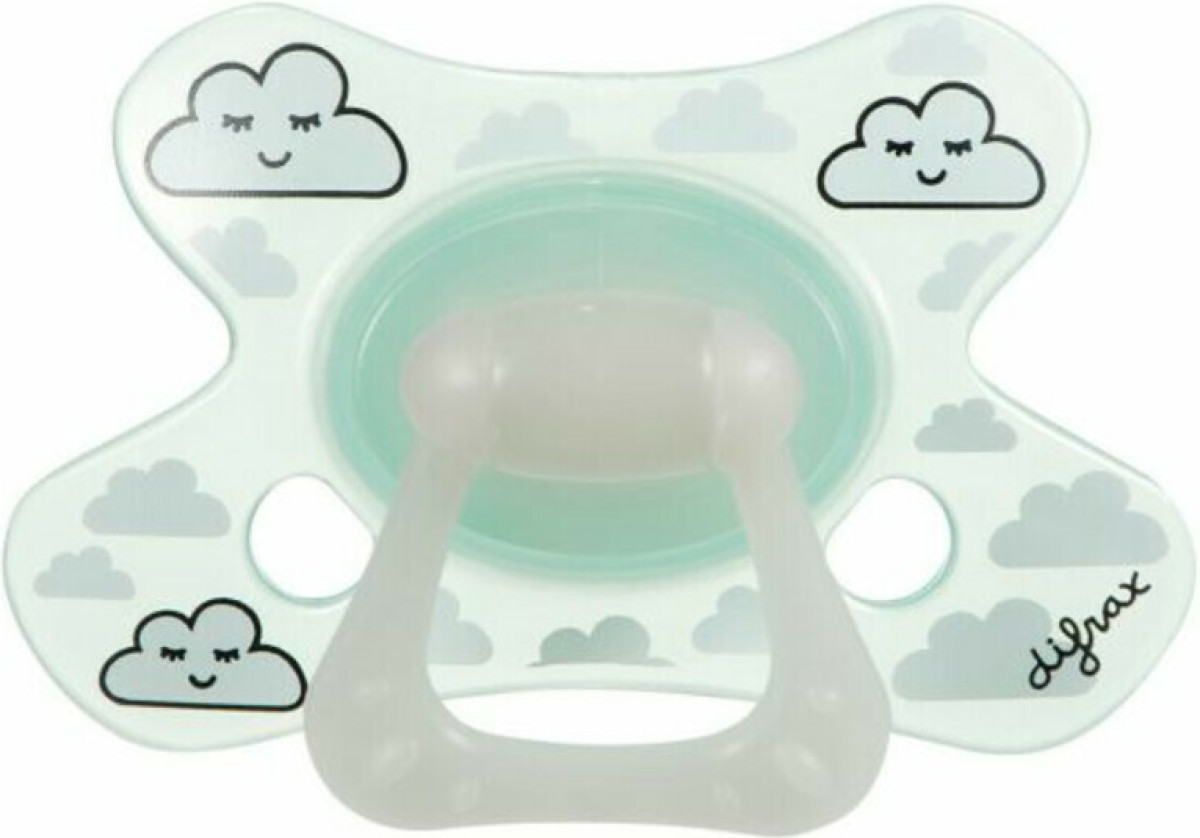 Difrax Fopspeen Dental Glow in the Dark 6-12 M