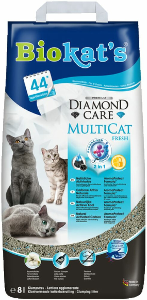 Biokat's Diamond Care MultiCat Fresh 8 l