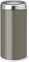 Brabantia Touch Bin Recycle 2 x 20 l - Platinum met Fingerprint Proof deksel