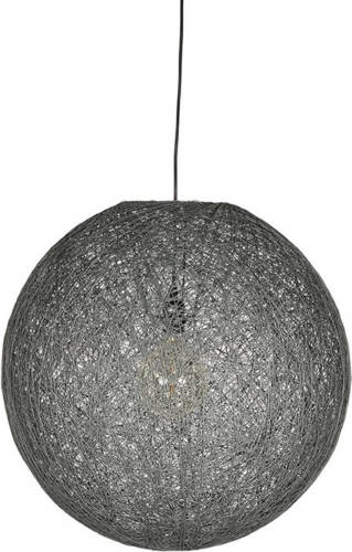 LABEL51 Hanglamp Twist - Grijs - Vlas - L