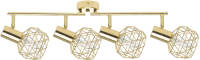 Beliani Chenab - Plafondlamp-goud-metaal