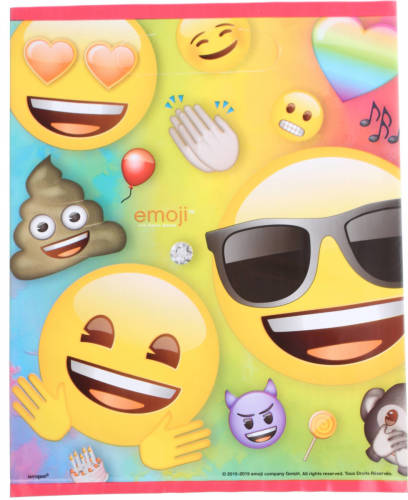Haza Original Uitdeelzakjes Regenboog Emoji 8 Stuks