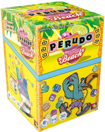 Asmodee Perudo Beach Dobbelspel