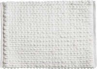 4Goodz Nitta Hoogpolige Badkamermat Douchemat 50x75 Cm - Wit