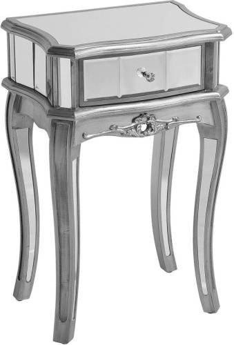 Beliani Somma - Dressoir-zilver-glas