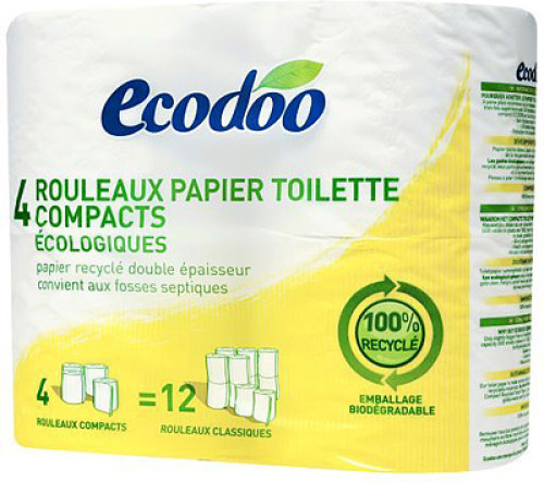 Ecodoo Toiletpapier 4 stuks
