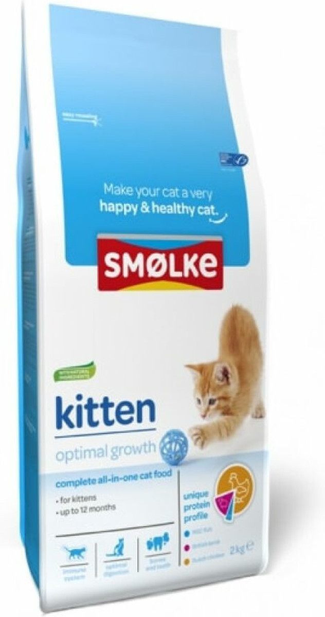Smolke Kittenvoer 2 kg