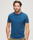 Superdry gemêleerd basic T-shirt charred teal grit