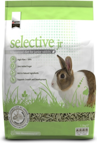 4x Supreme Science Selective Junior Rabbit 1,5 kg