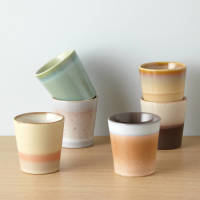 HKliving 70's kopje (Ø7,7 cm) (set van 6)