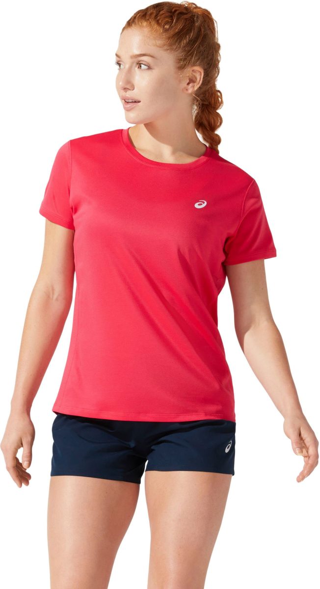 Asics hardloopshirt Core roze