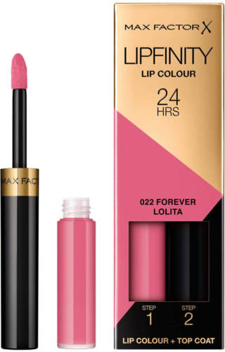 Max Factor Lipfinity Lip Colour 2-step Long Lasting lippenstift - 022 Forever Lolita