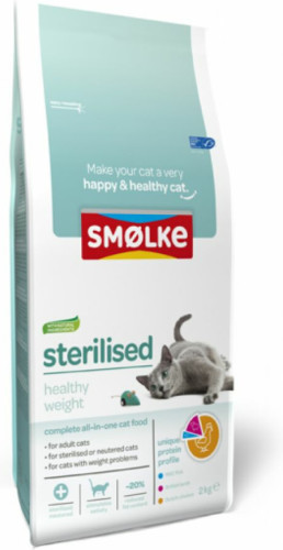 Smolke Kattenvoer Sterilised 4 kg