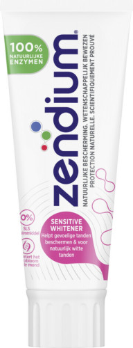 12x Zendium Tandpasta Sensitive Whitener 75 ml