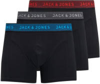 Jack & Jones JUNIOR boxershort - set van 3 zwart/multi