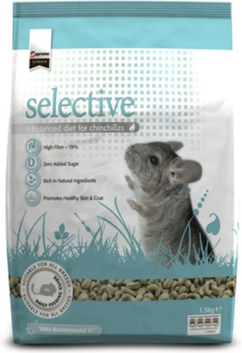 4x Supreme Science Selective Chinchilla 1,5 kg