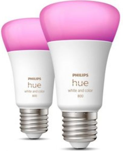 Philips Hue White and Color ambiance 2-pack E27