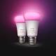 Philips Hue White and Color ambiance 2-pack E27