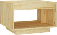 VidaXL Salontafel 50x50x33,5 cm massief grenenhout