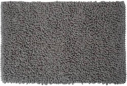 Sealskin badmat Twist - Microfibre - 60x90 cm - Grijs