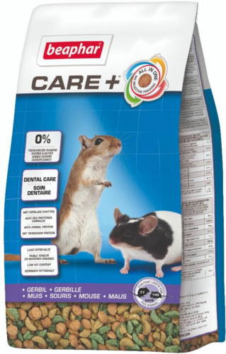 4x Beaphar Care+ Gerbil 700 gr