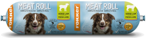 Fokker Meat Roll Lam - Zalm 800 gr