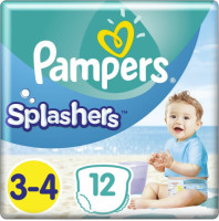 3x Pampers Splashers Zwemluiers Maat 3-4 (6-11 kg) 12 stuks