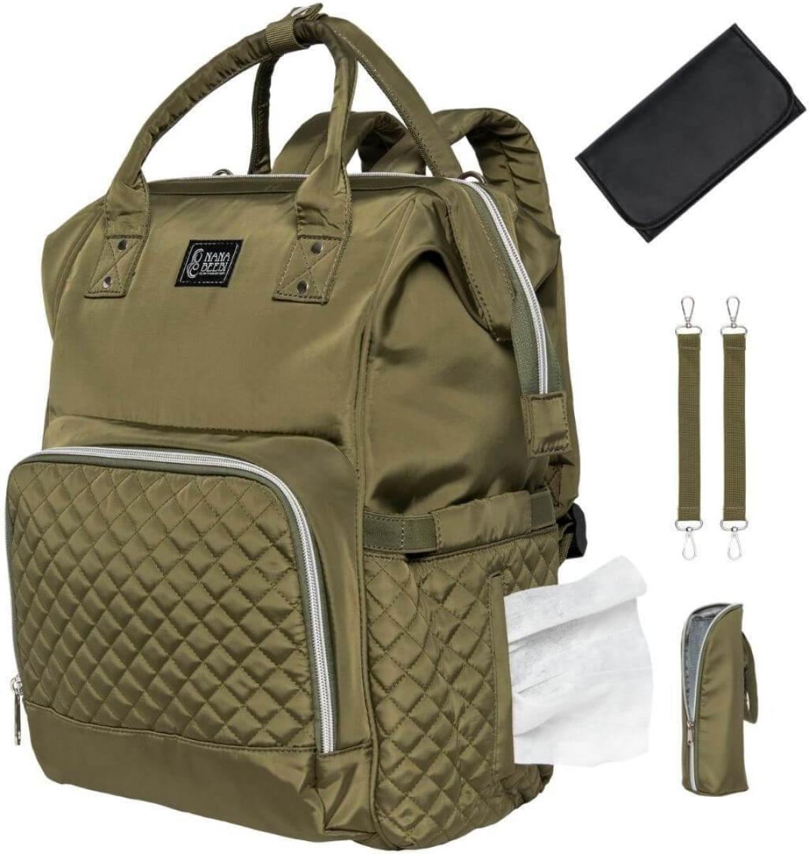 NanaBeebi ™ Luiertas - Army Green