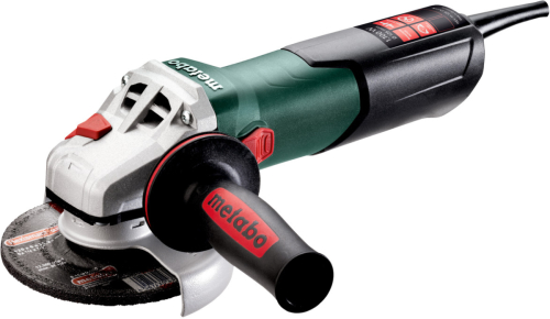 Metabo WEV 11-125 Quick | Haakse slijper | 125 mm | 1100 Watt | 2800 - 10500 /min | In kunststof koffer