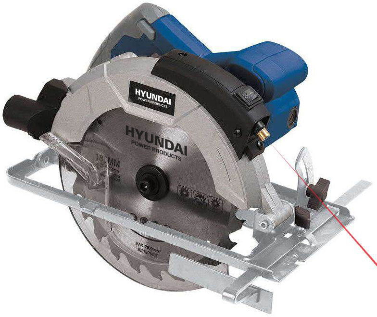Hyundai Cirkelzaag 1200W Met Laser - 56212