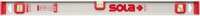 Sola Alu-waterpas I-prof. met 45°libel I5/100, 100cm 3 libellen 1,00mm/m zilver - 01255301