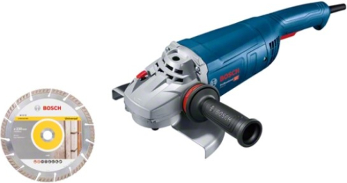 Bosch Blauw GWS 22-230 J Set Professional | Haakse Slijper | 230 mm | 2200 Watt